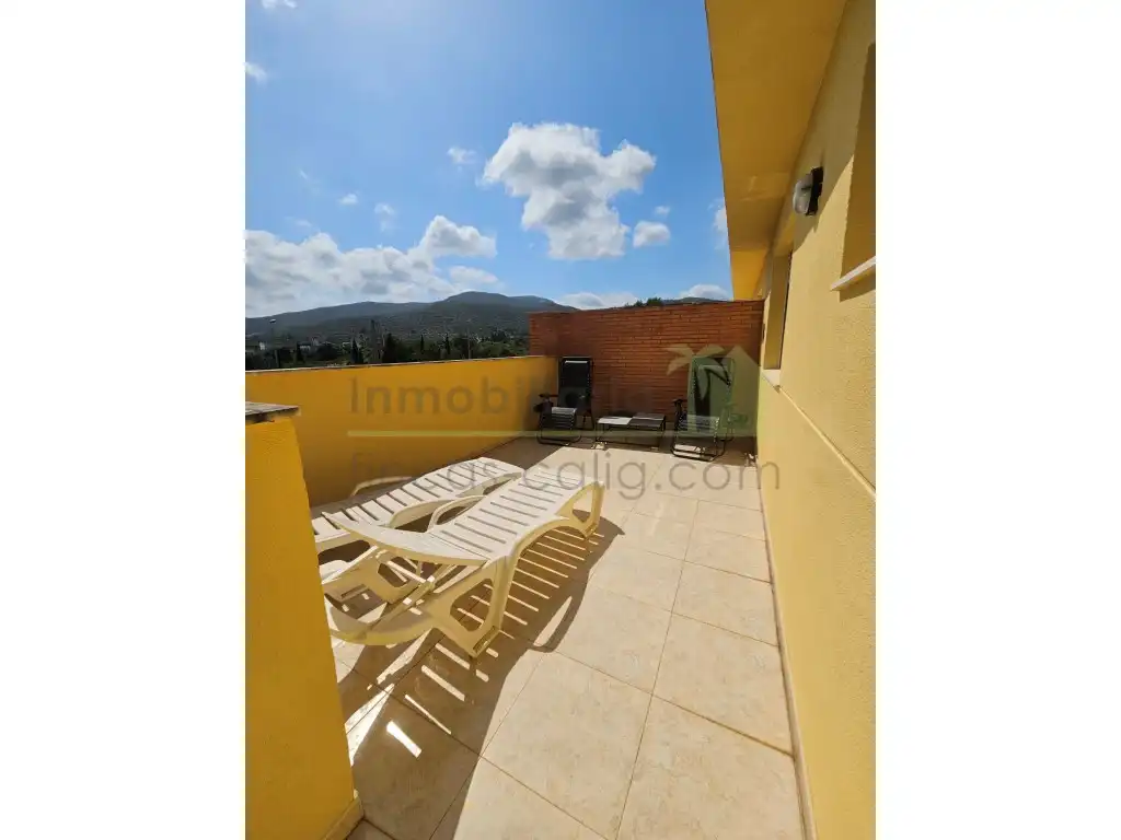 Terraza de Ático en venta en Peñíscola / Peníscola con Aire acondicionado y Terraza