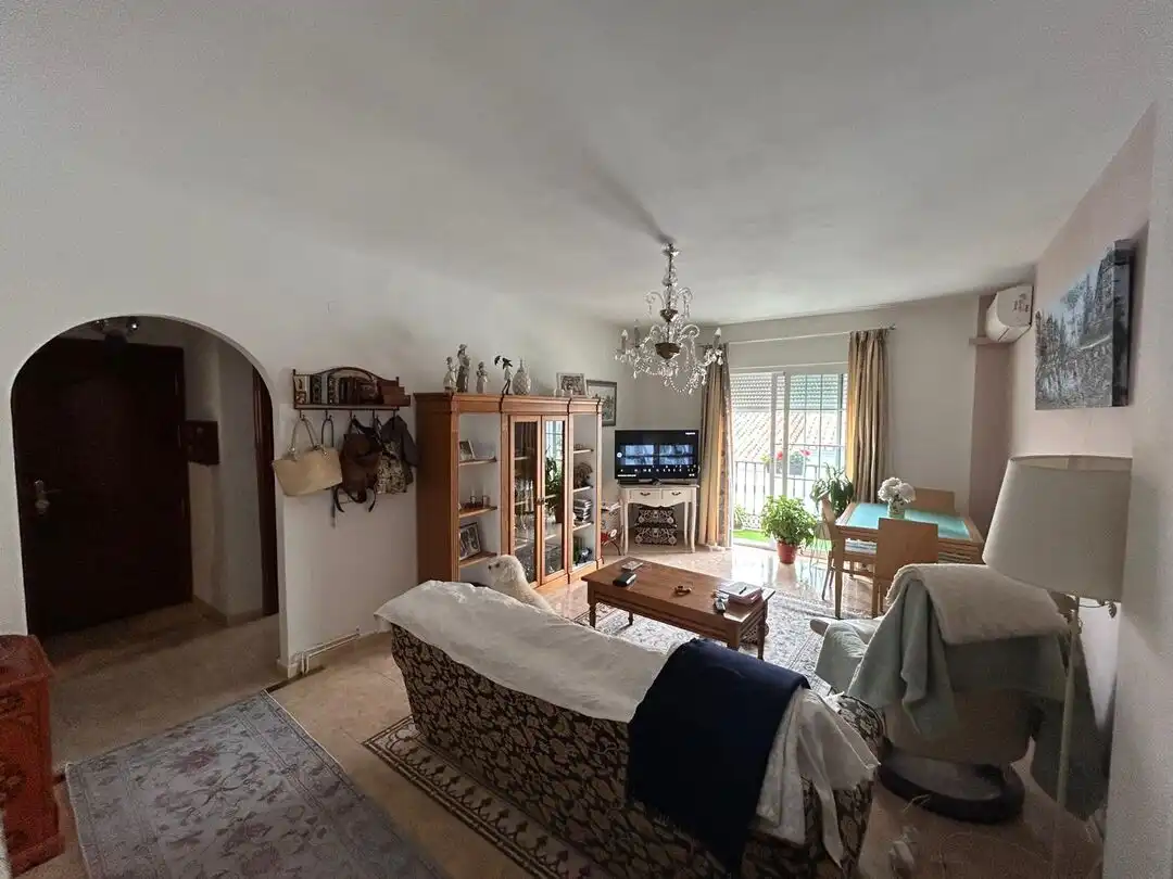 Sala de estar de Piso en venta en Alhaurín El Grande con Aire acondicionado, Calefacción y Balcón