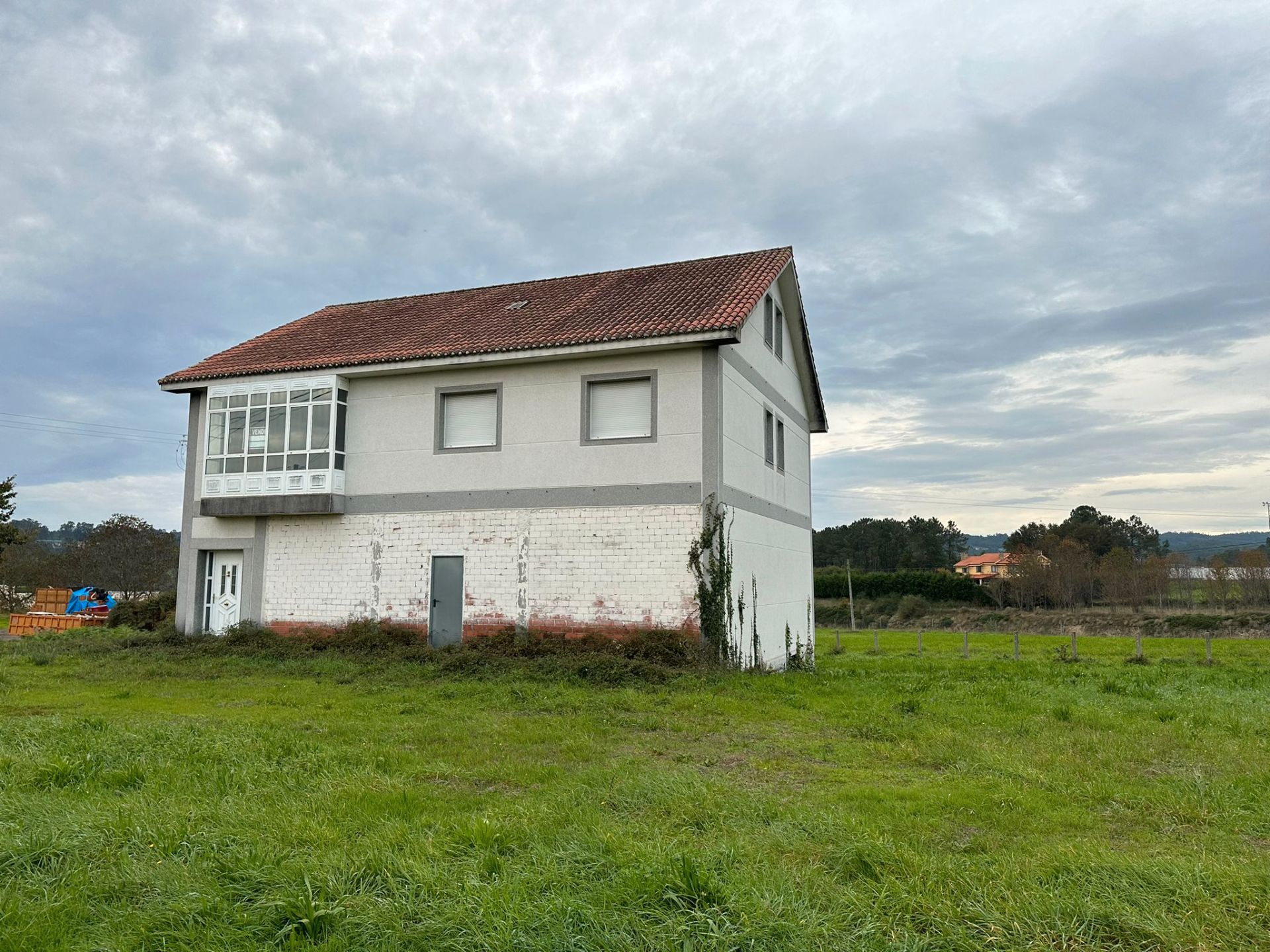 Exterior view of House or chalet for sale in Vedra  with Private garden