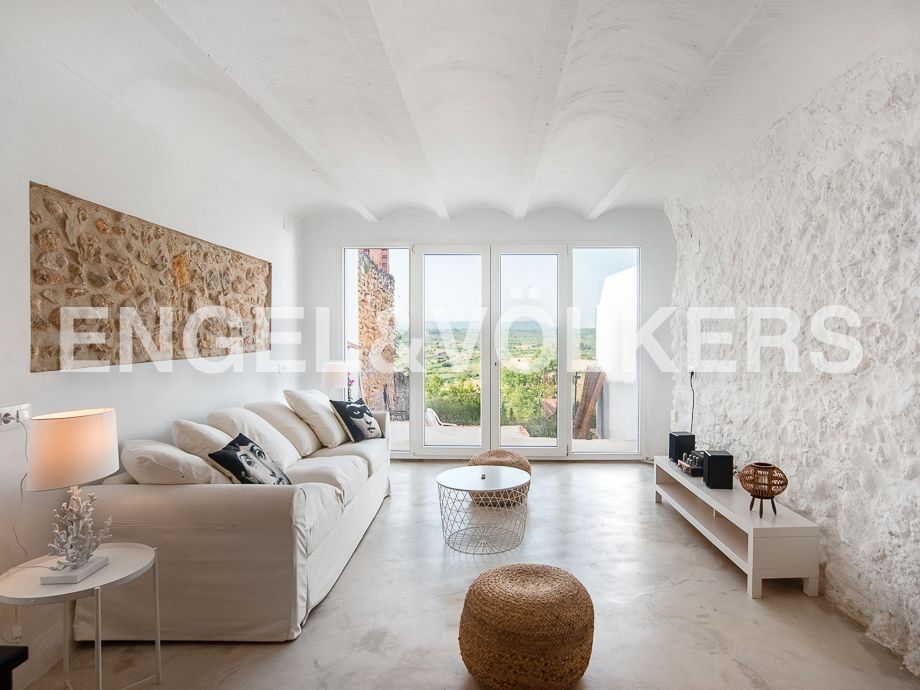 Sala d'estar de Casa o xalet en venda en Canet lo Roig amb Aire condicionat, Calefacció i Terrassa