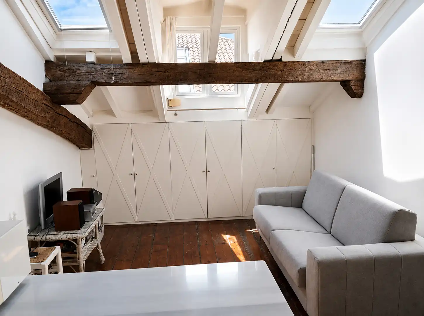 Living room of Flat for rent in Santander  with Furnished and Oven