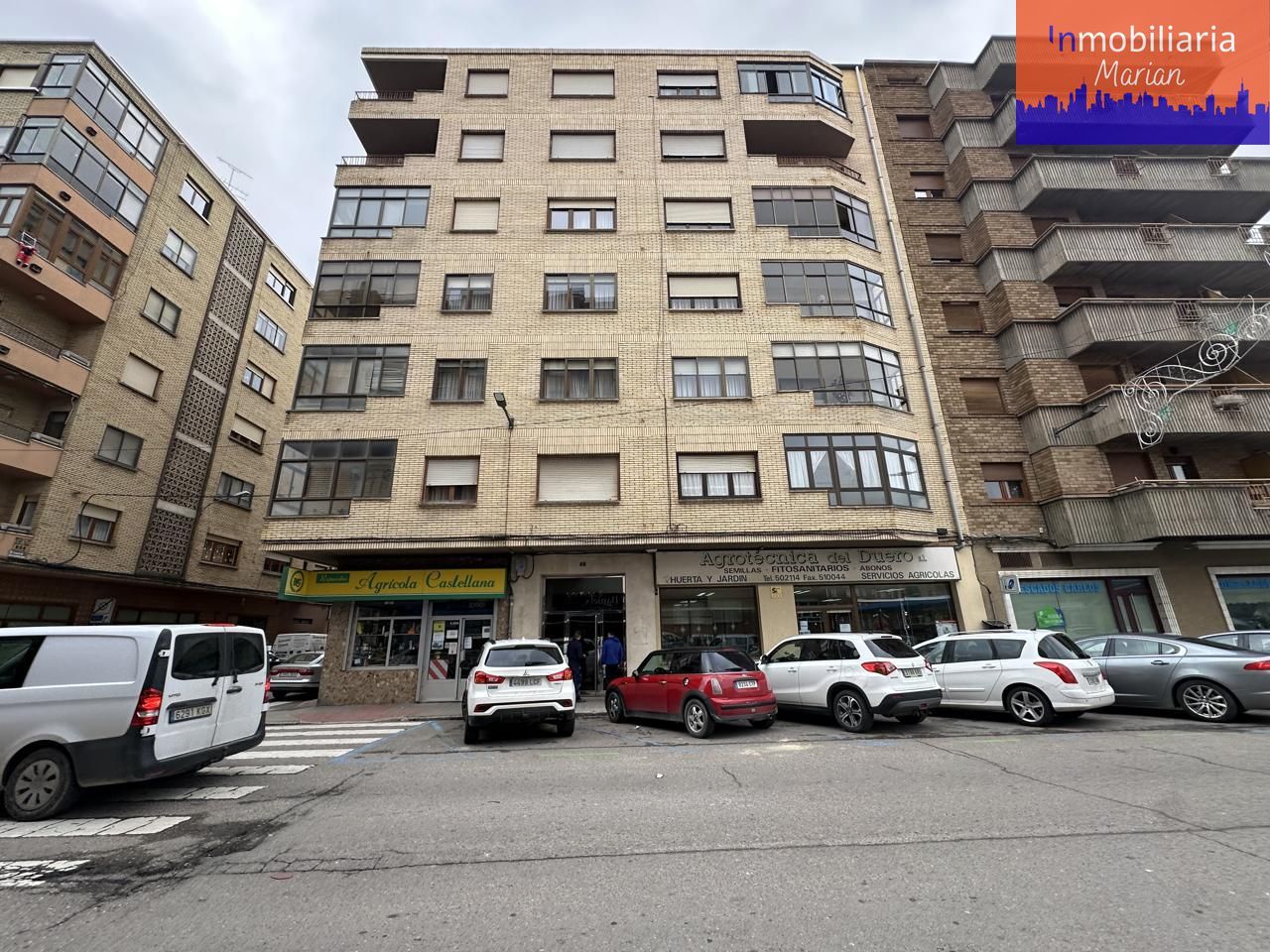 Exterior view of Flat for sale in Aranda de Duero  with Heating, Terrace and Furnished