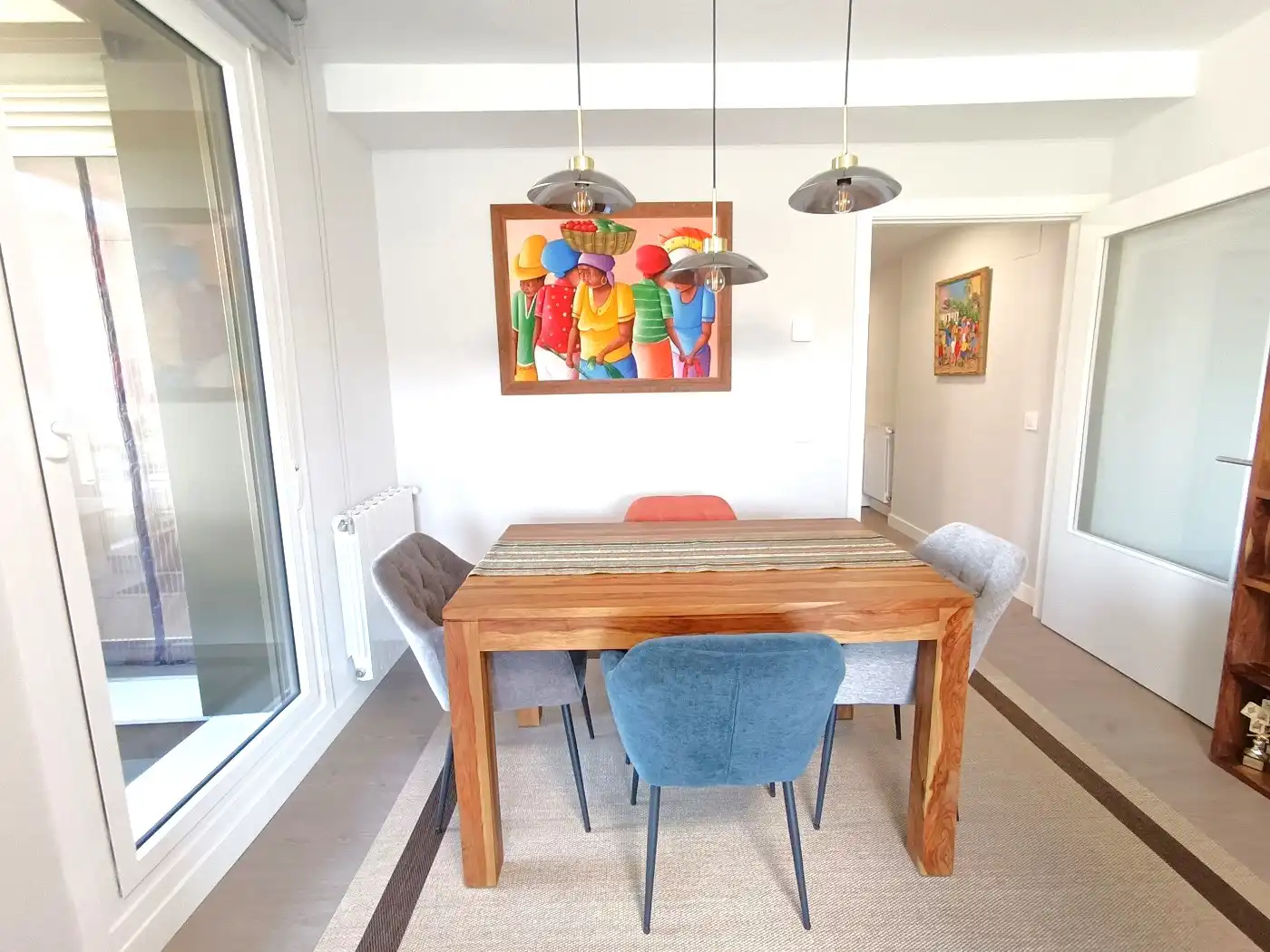 Comedor de Piso en venta en Urduliz con Jardín privado, Terraza y Amueblado