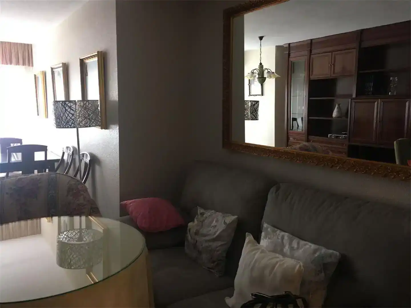 Wohnzimmer von Wohnung zur Miete in  Jaén Capital mit Klimaanlage, Schwimmbad und Balkon