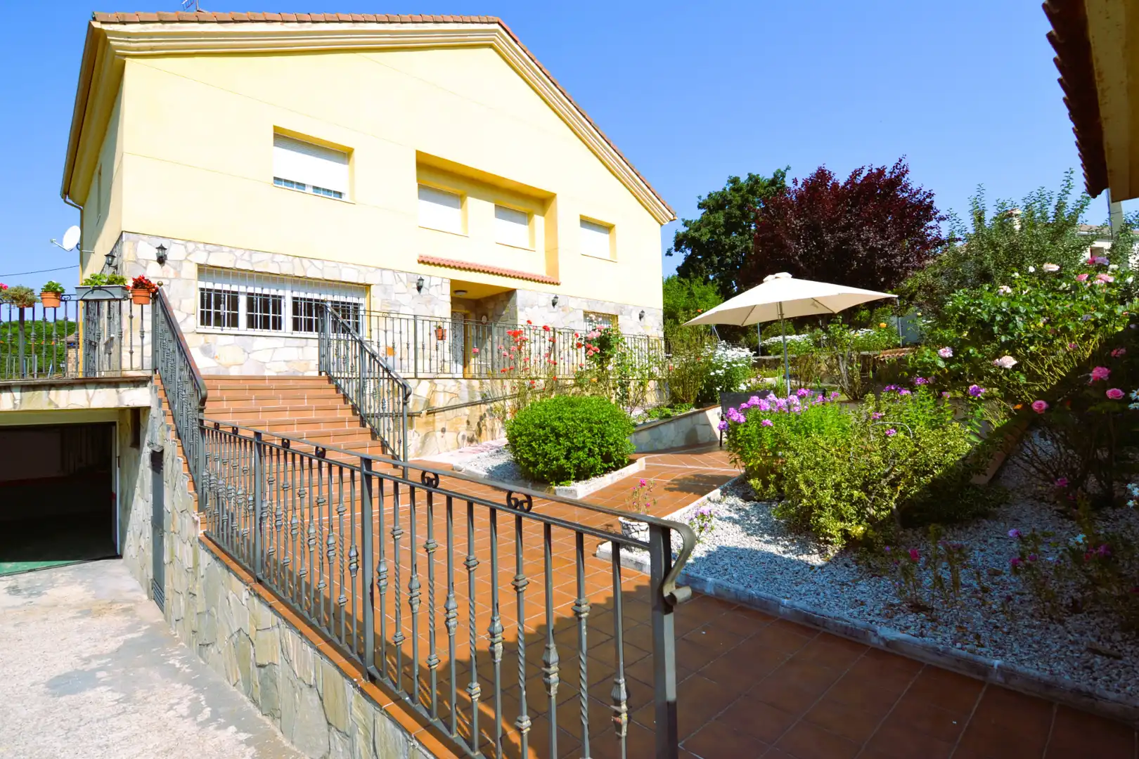 Jardín de Casa o chalet en venta en Somosierra con Calefacción, Jardín privado y Terraza
