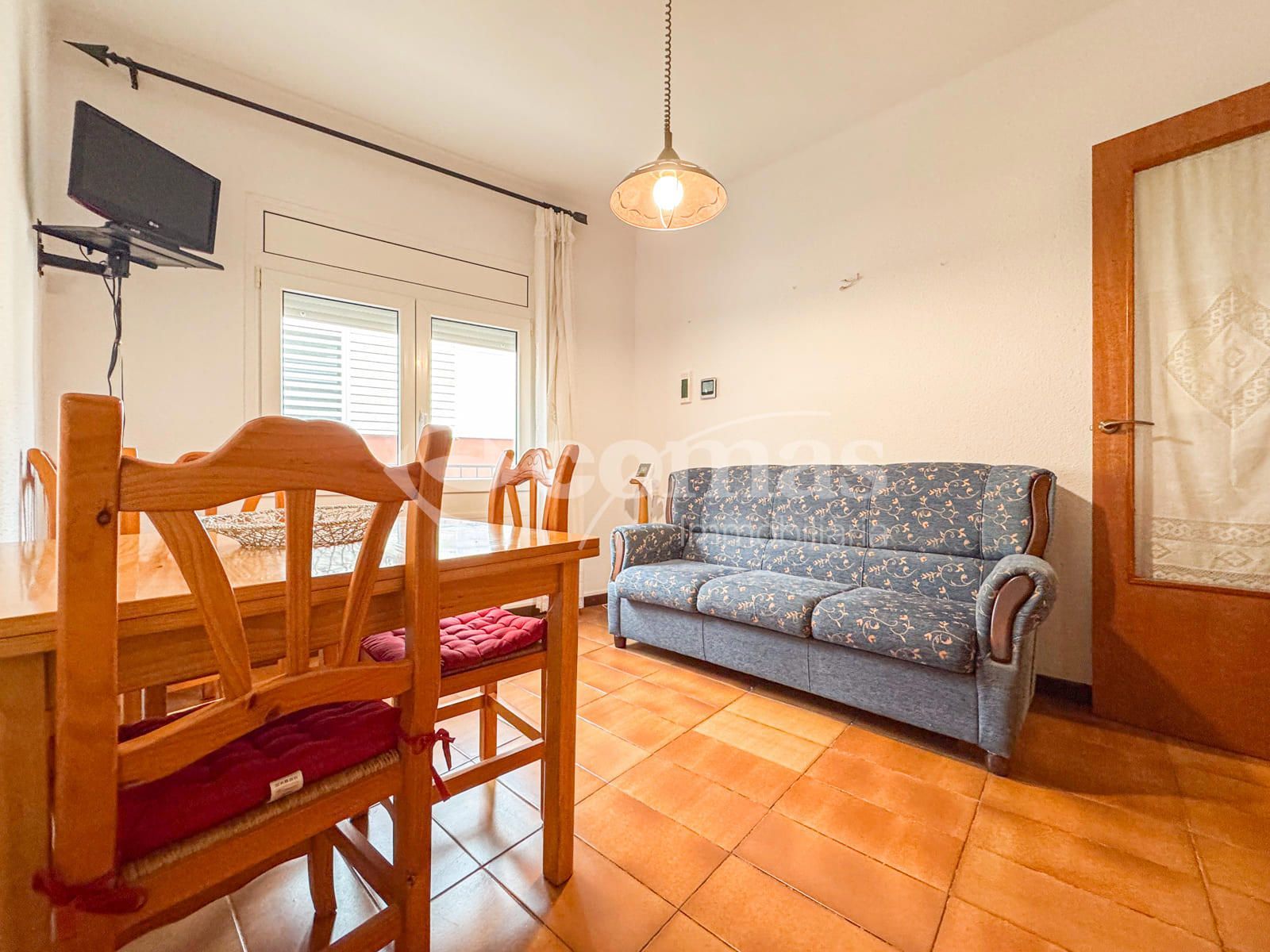Living room of Flat for sale in Blanes  with Air Conditioner, Heating and Furnished