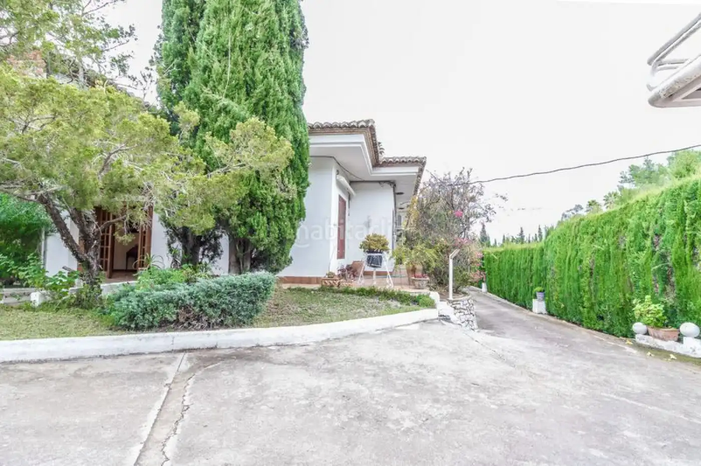 Vista exterior de Casa o chalet en venta en El Genovés con Aire acondicionado, Jardín privado y Terraza