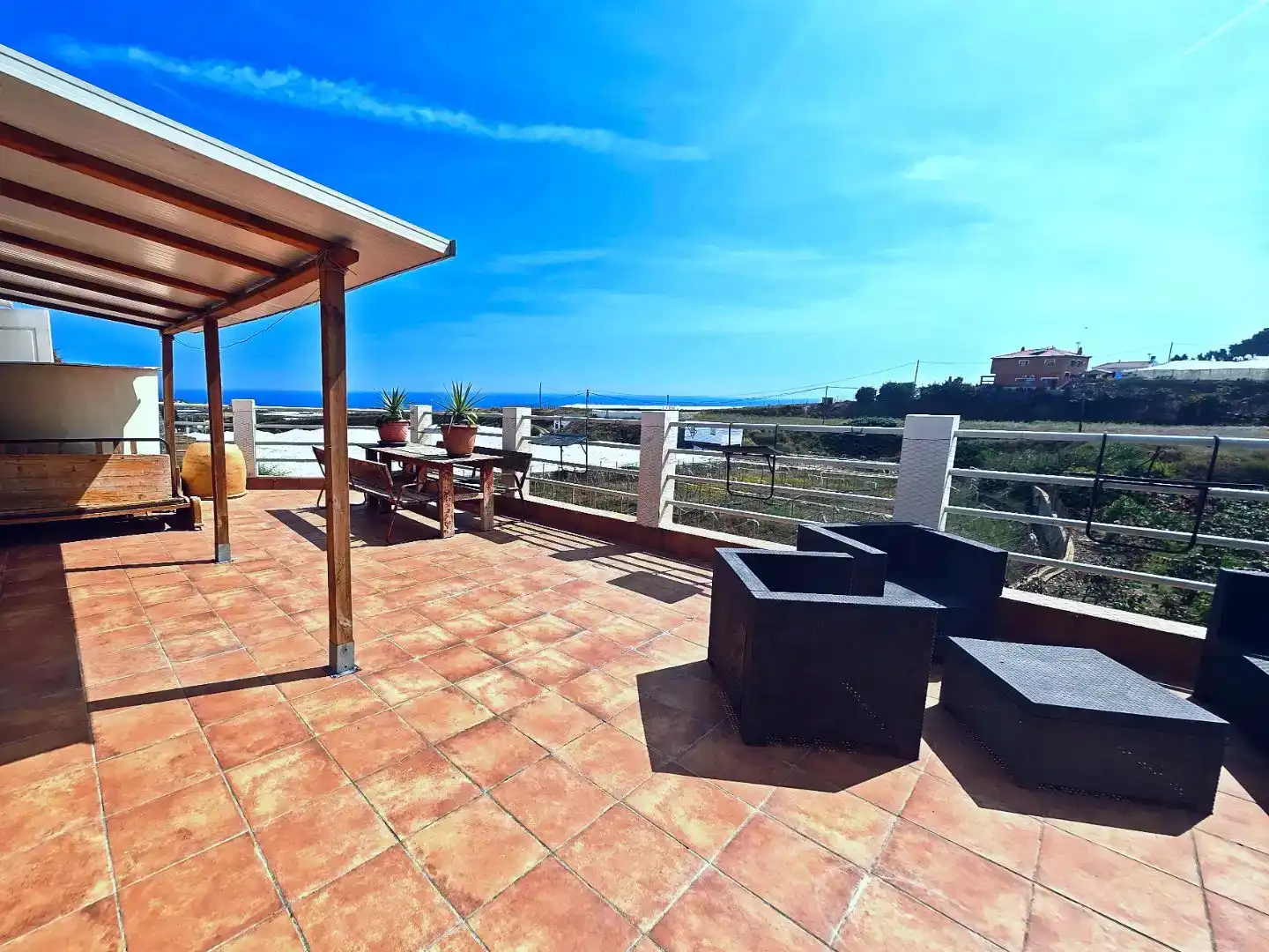 Terrassa de Finca rústica en venda en Algarrobo