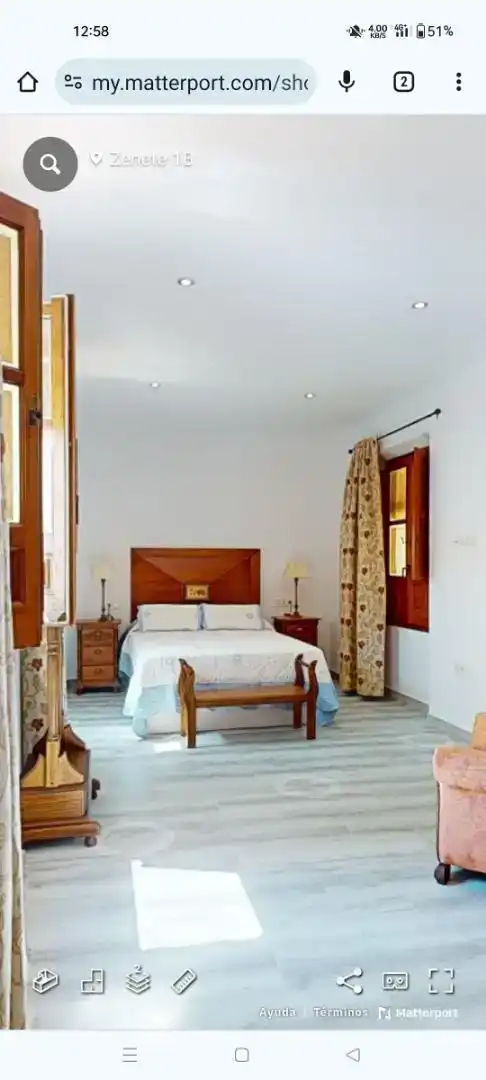 Dormitori de Casa o xalet en venda en  Granada Capital amb Aire condicionat i Balcó