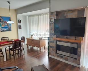 Living room of Flat for sale in  Albacete Capital  with Heating, Terrace and Balcony