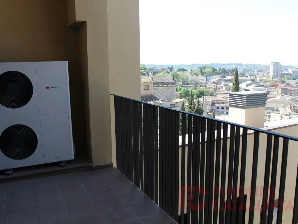 Balcony of Duplexes for sale in Girona  with Air Conditioner and Terrace