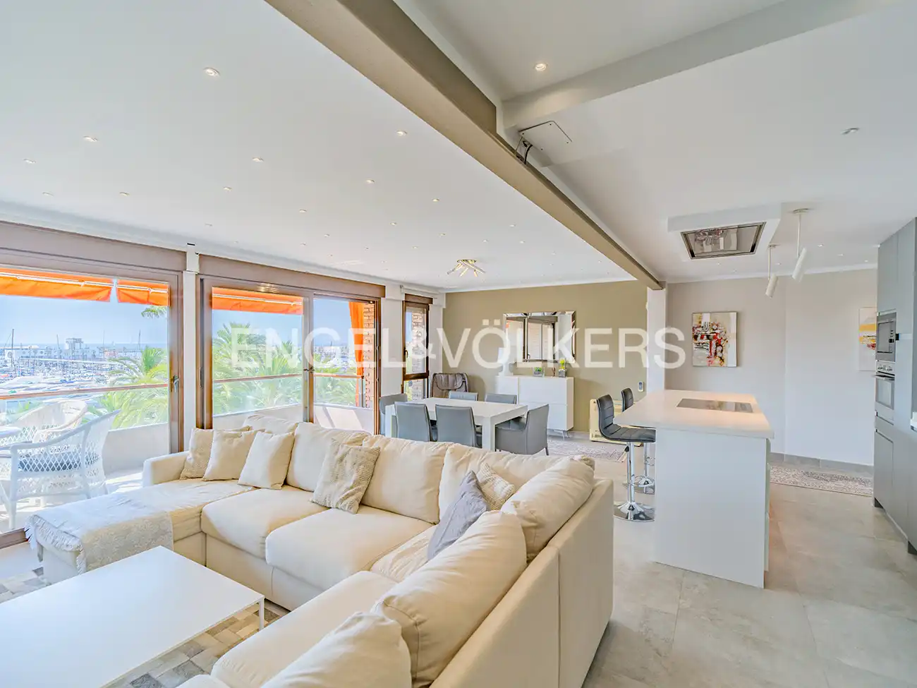 Living room of Flat for sale in Alicante / Alacant  with Air Conditioner, Heating and Terrace