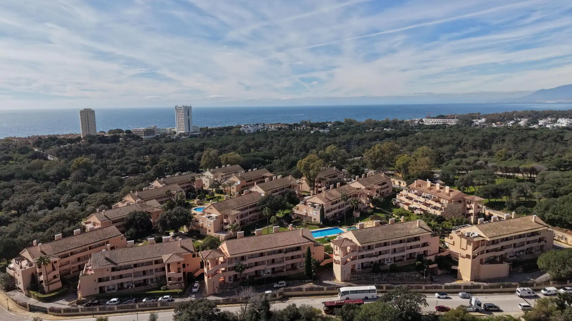 Vista exterior de Apartament de lloguer en Marbella amb Jardí privat, Terrassa i Moblat