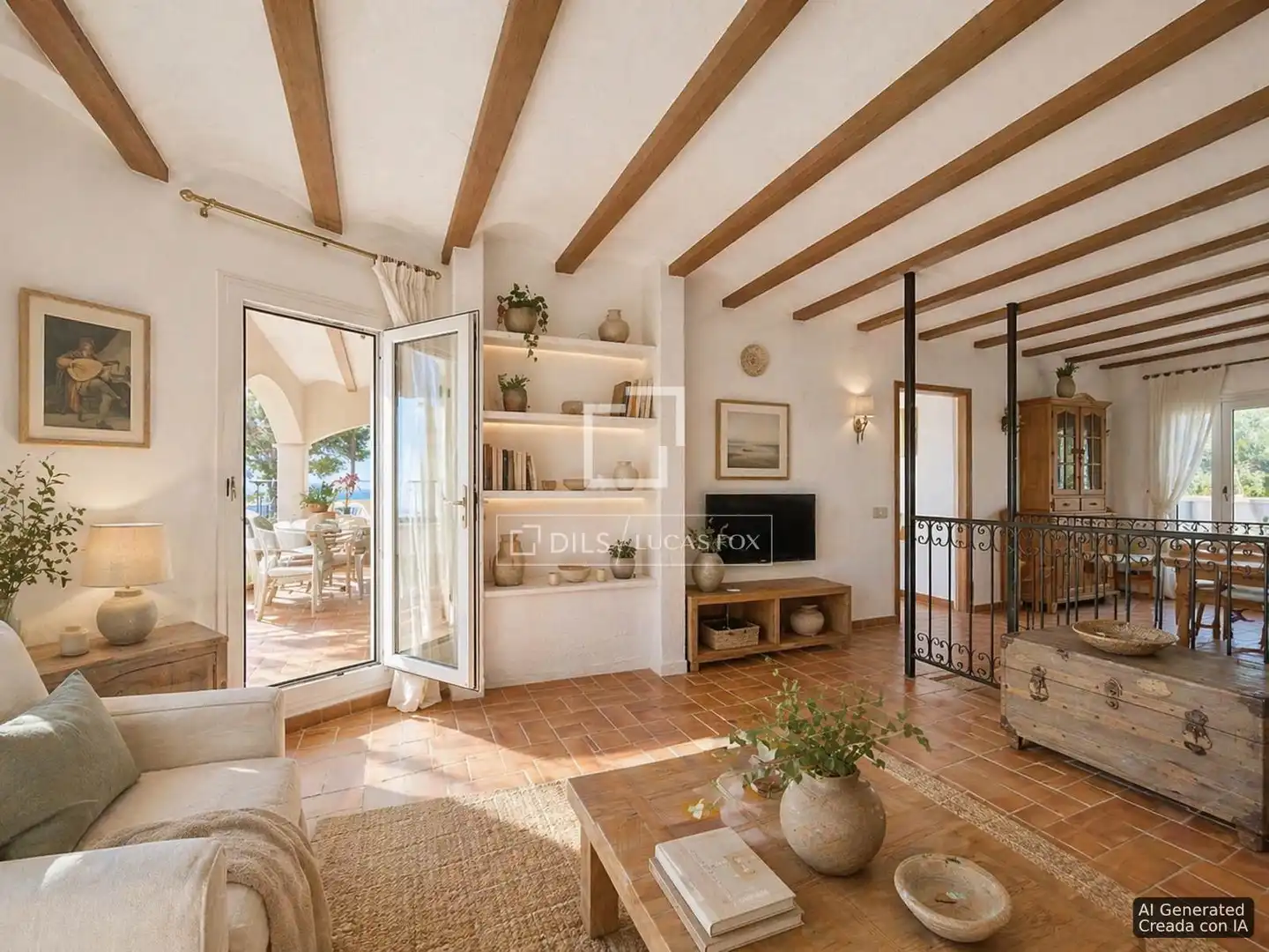 Chalet con terraza en venta en Bellamar