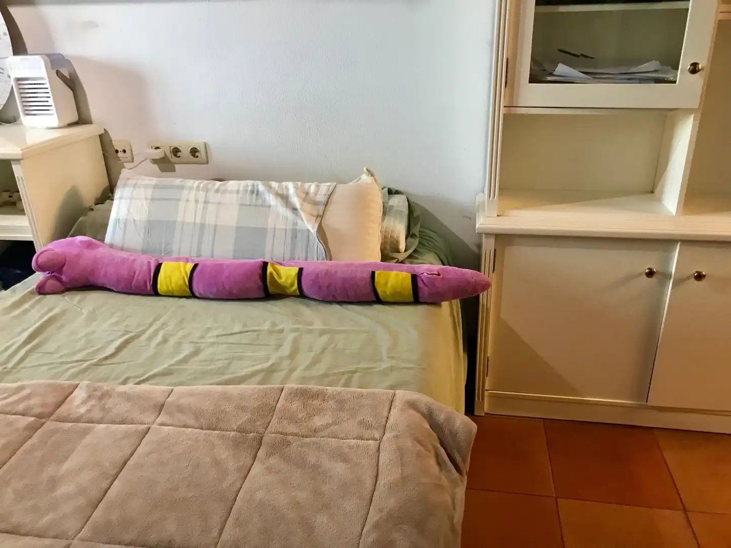 Dormitori de Casa adosada en venda en Santiago de Compostela  amb Balcó