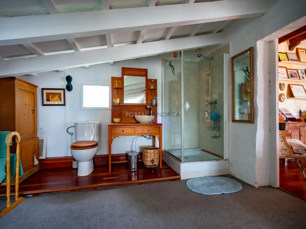 Baño de Finca rústica en venta en Es Castell