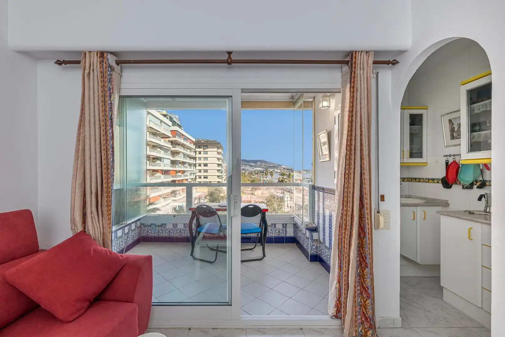 Terrassa de Apartament en venda en Fuengirola amb Aire condicionat, Calefacció i Jardí privat