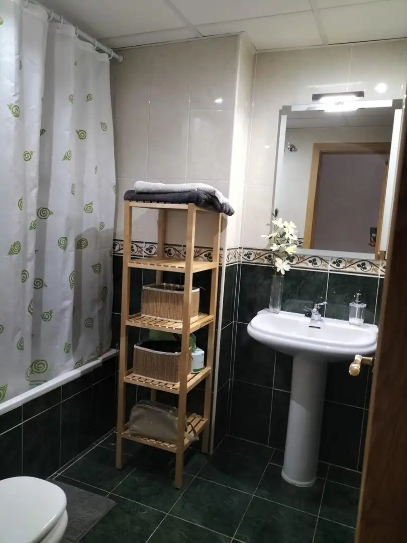 Baño de Apartamento de alquiler en Fuengirola con Terraza, Amueblado y Piscina comunitaria