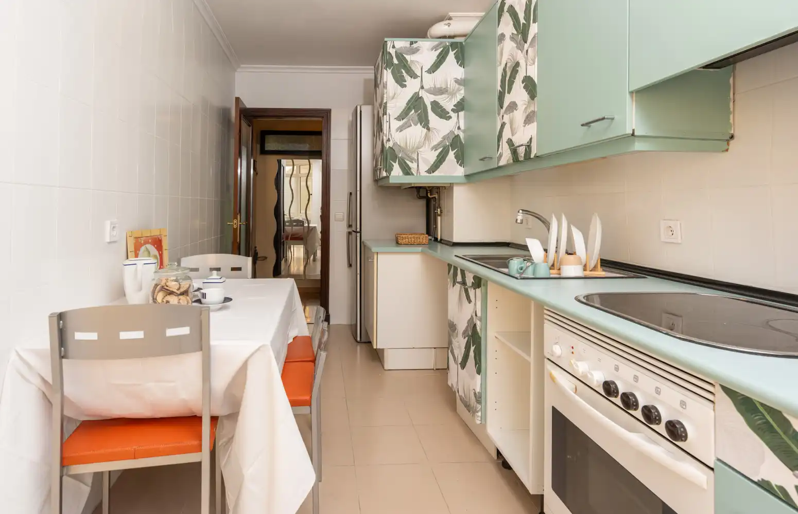 Cocina de Piso en venta en Oviedo  con Calefacción, Parquet y Trastero