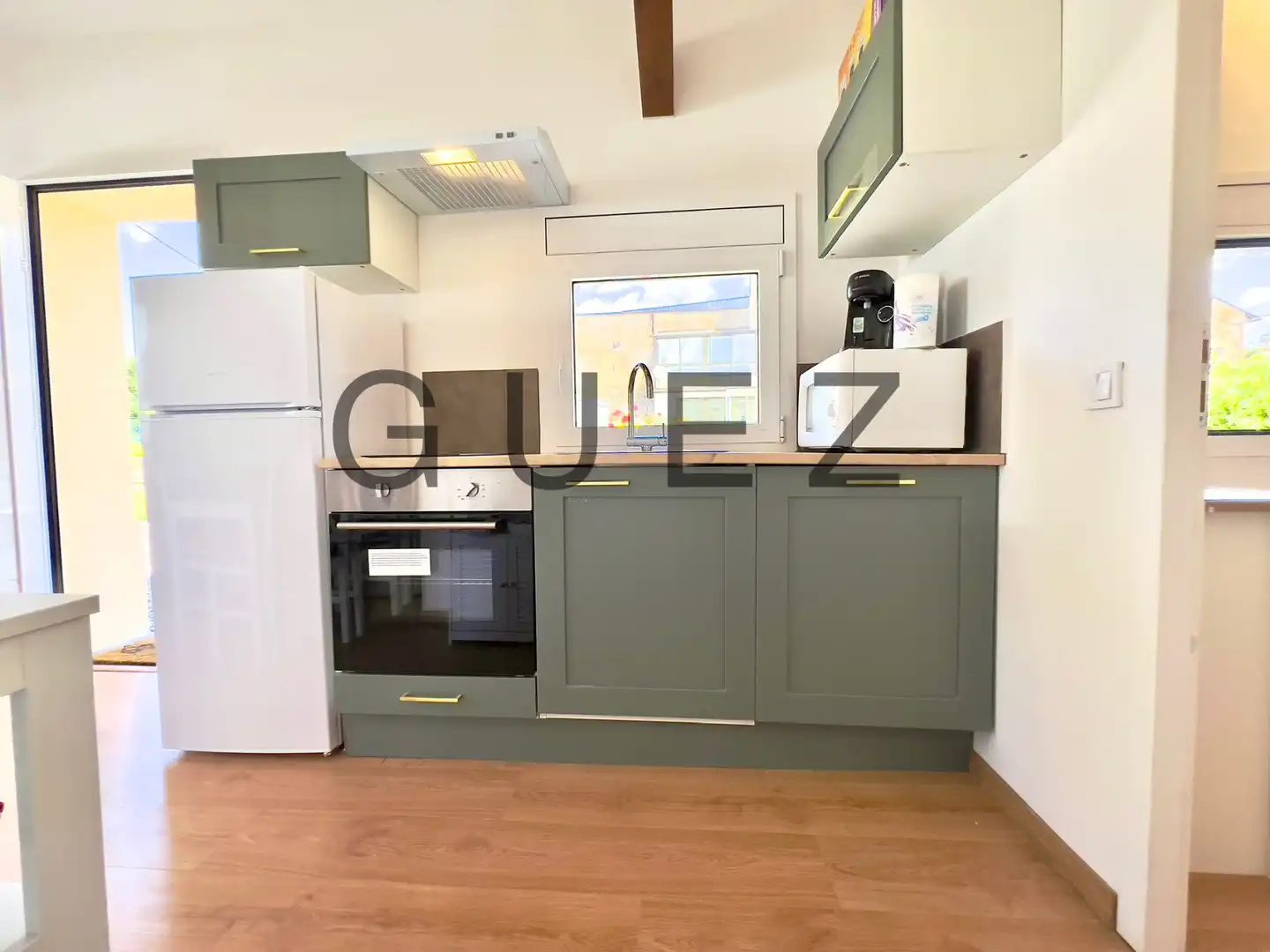 Cocina de Apartamento de alquiler en Puigcerdà con Calefacción, Jardín privado y Amueblado