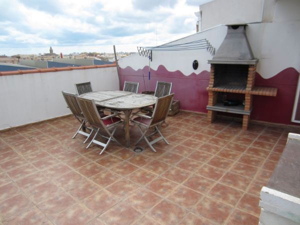 Terrace of Flat for sale in Puçol  with Air Conditioner, Terrace and Furnished