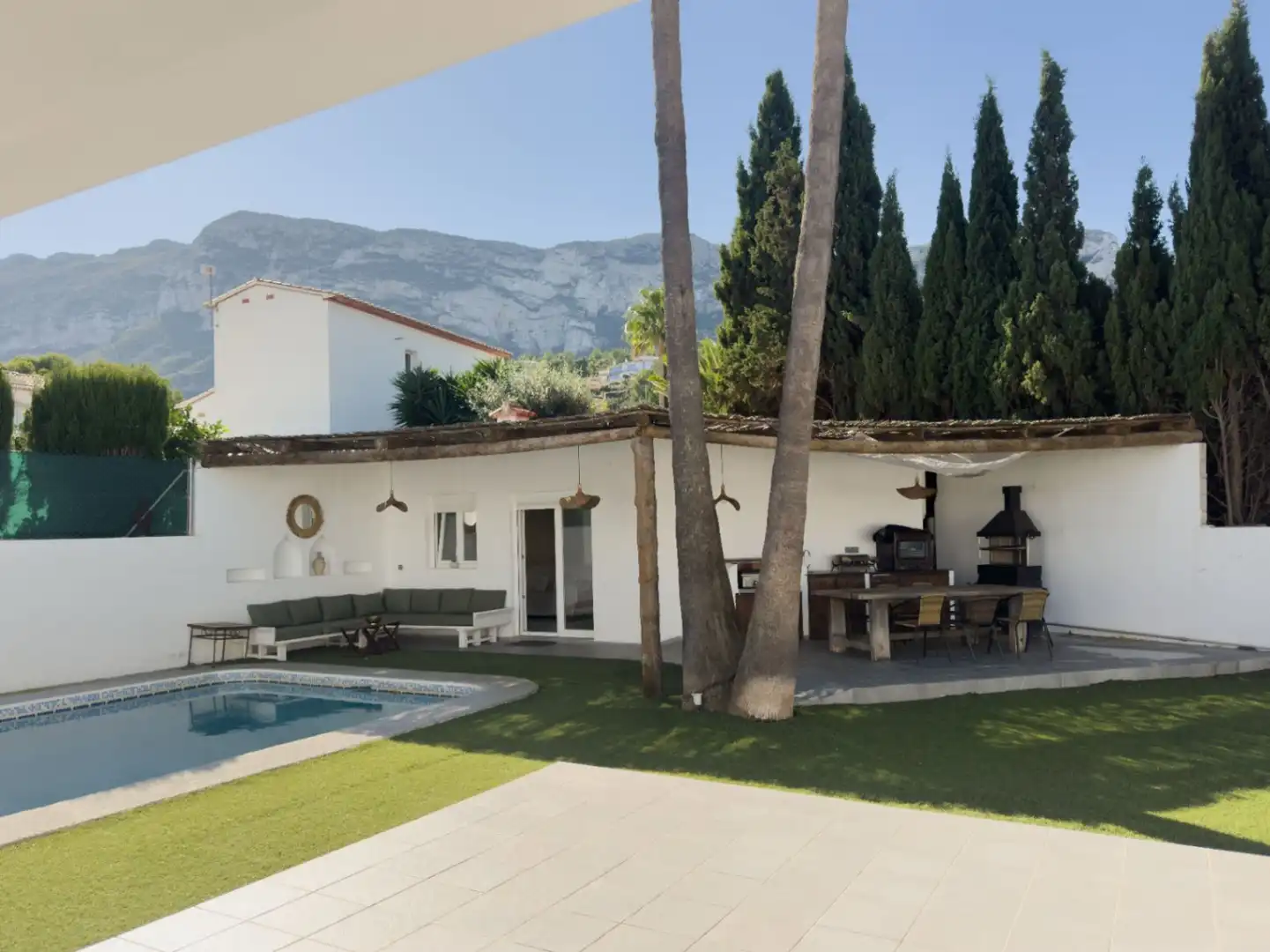 Jardín de Casa o chalet en venta en Dénia con Aire acondicionado, Calefacción y Jardín privado