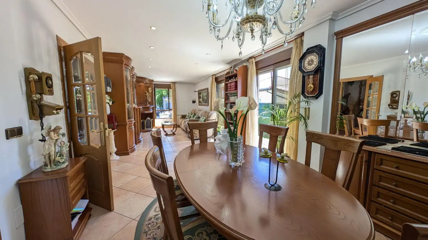 Dining room of Houses for sale in Los Corrales de Buelna   with Heating, Private garden and Terrace