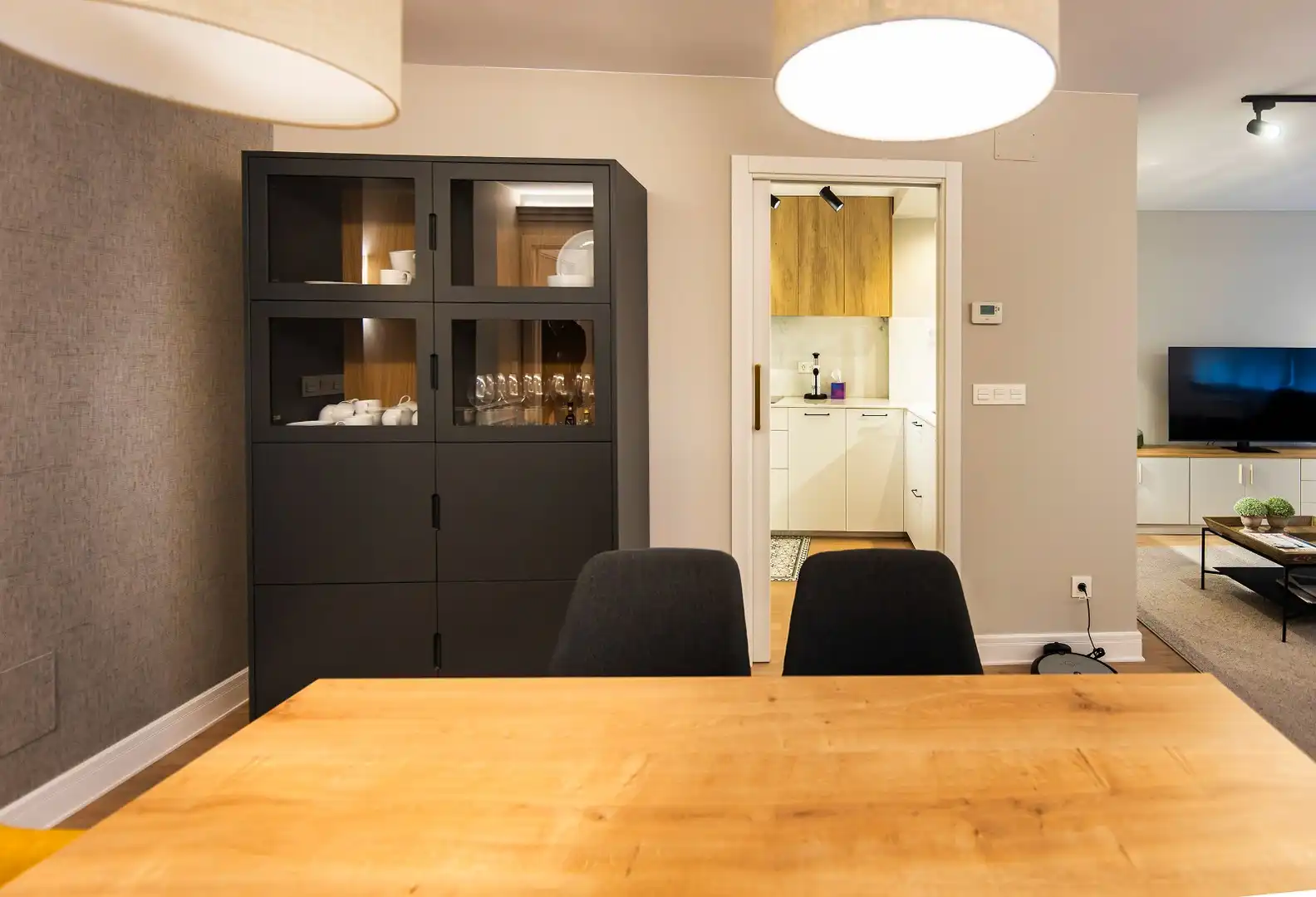 Dining room of Flat for sale in Vilalba  with Heating, Storage room and Furnished