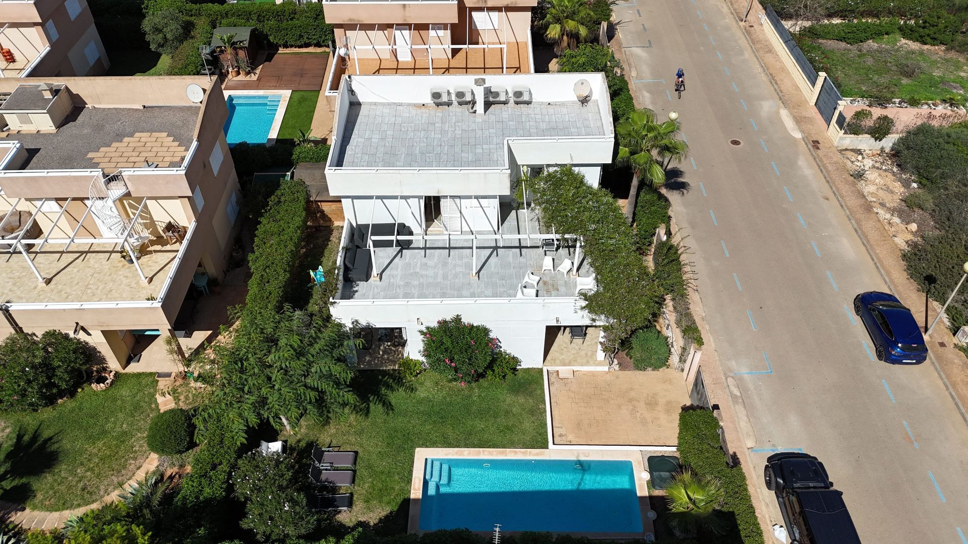 Exterior view of House or chalet to rent in Campos  with Air Conditioner, Heating and Private garden