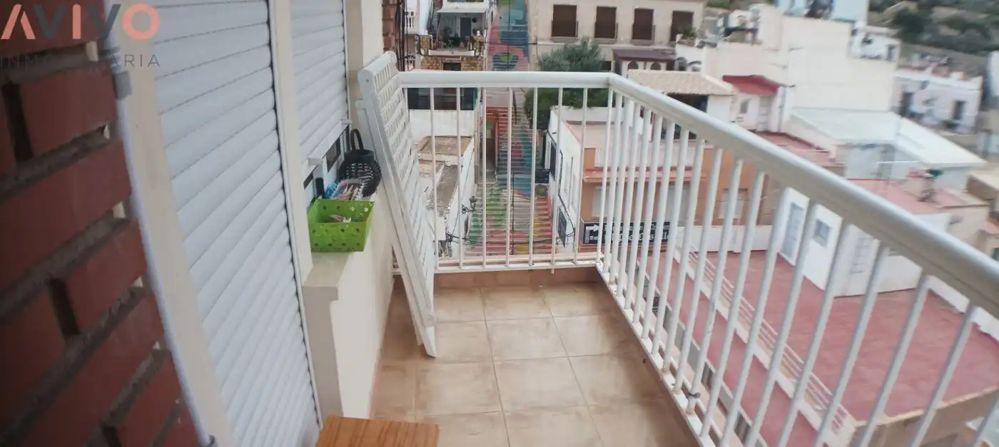 Terrasse von Wohnungen zum Verkauf in Águilas mit Klimaanlage, Heizung und Abstellraum
