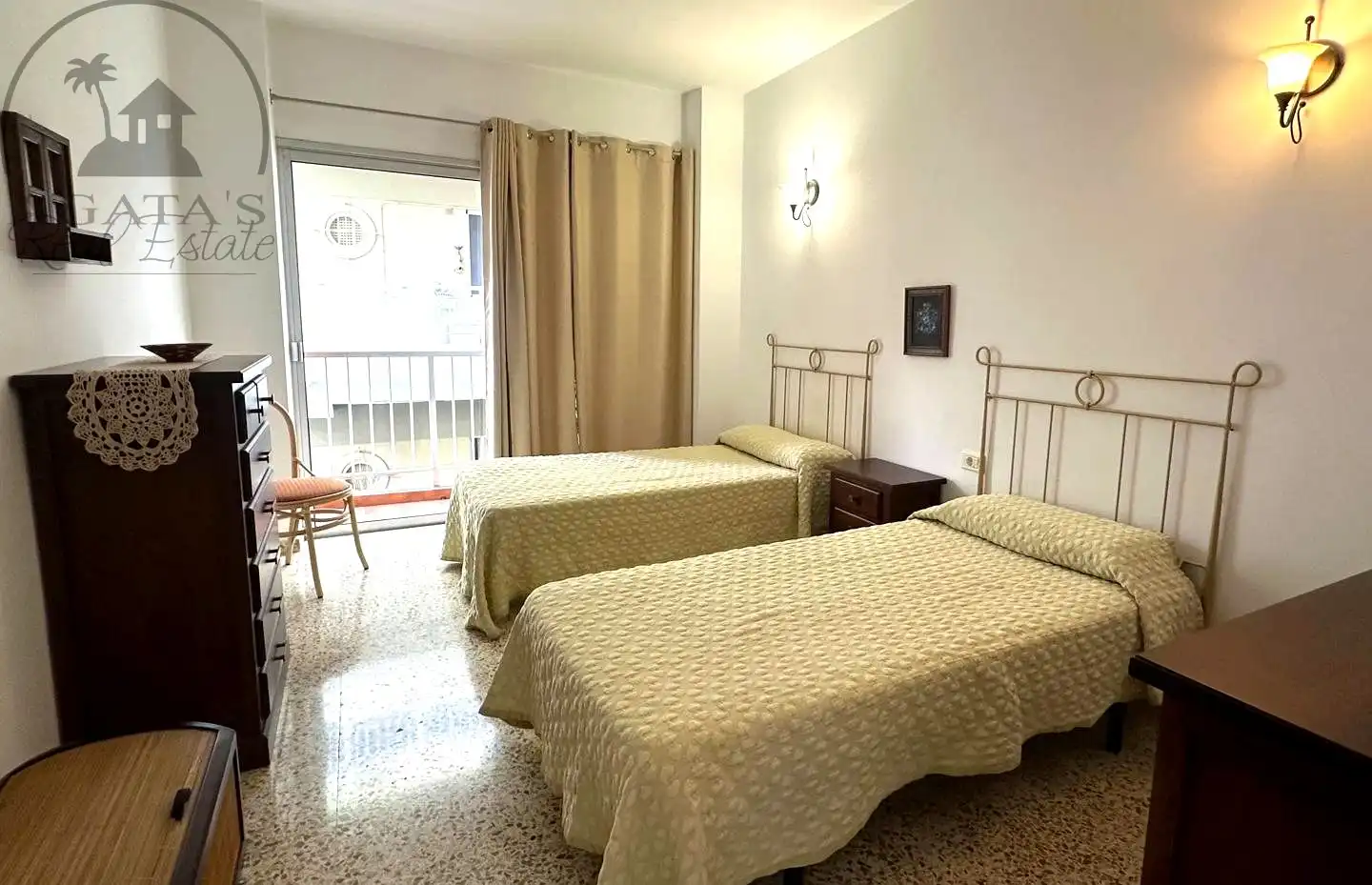 Bedroom of Flat for rent in Icod de los Vinos  with Furnished