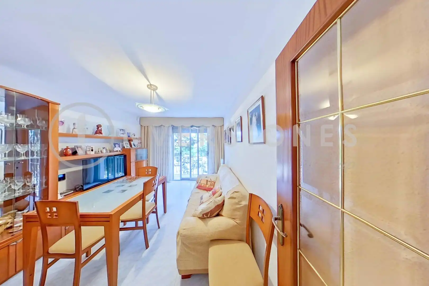 Living room of Flat for sale in Sabadell  with Air Conditioner and Balcony