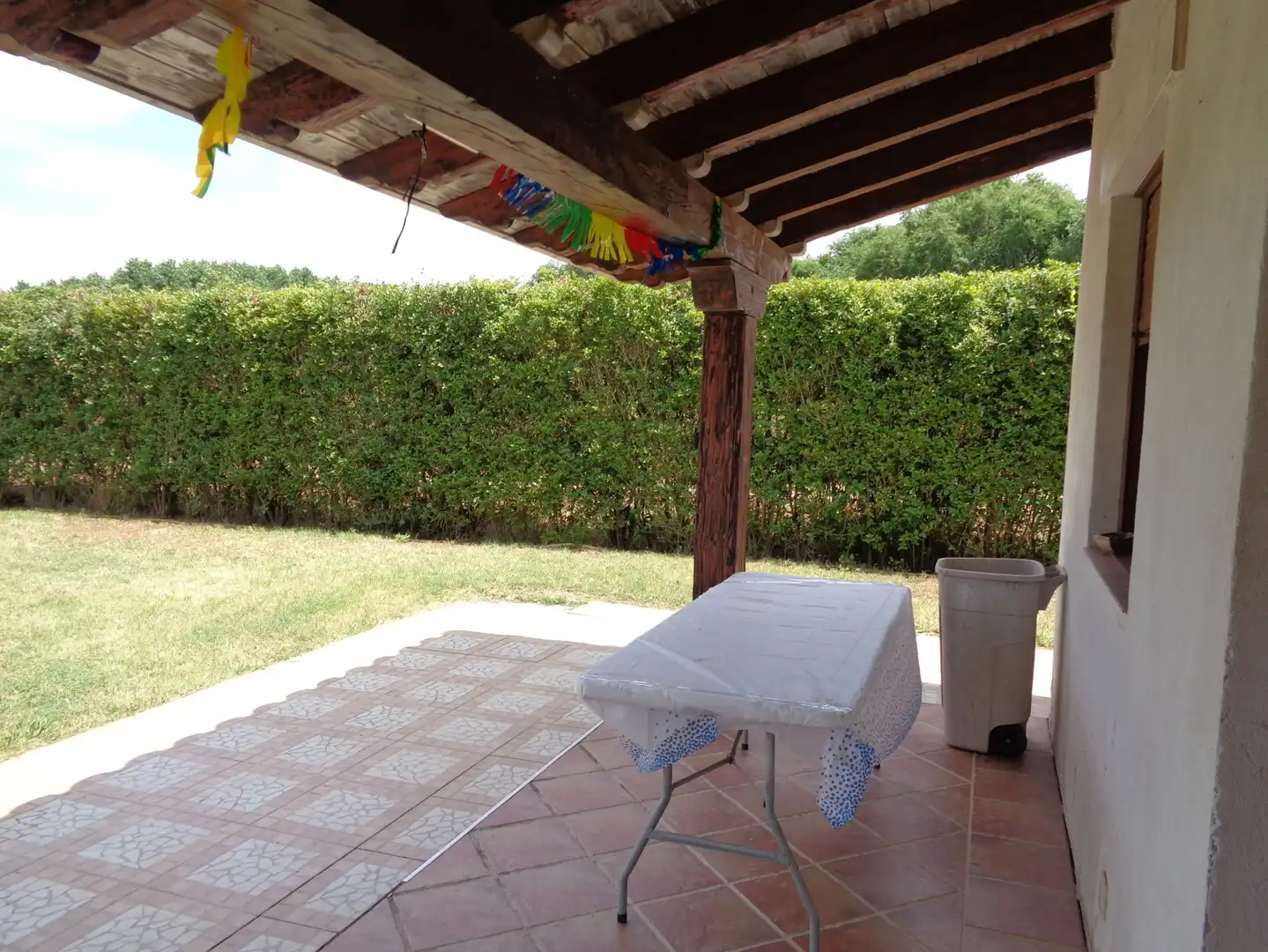 Terraza de Finca rústica en venta en Tricio con Jardín privado, Terraza y Amueblado