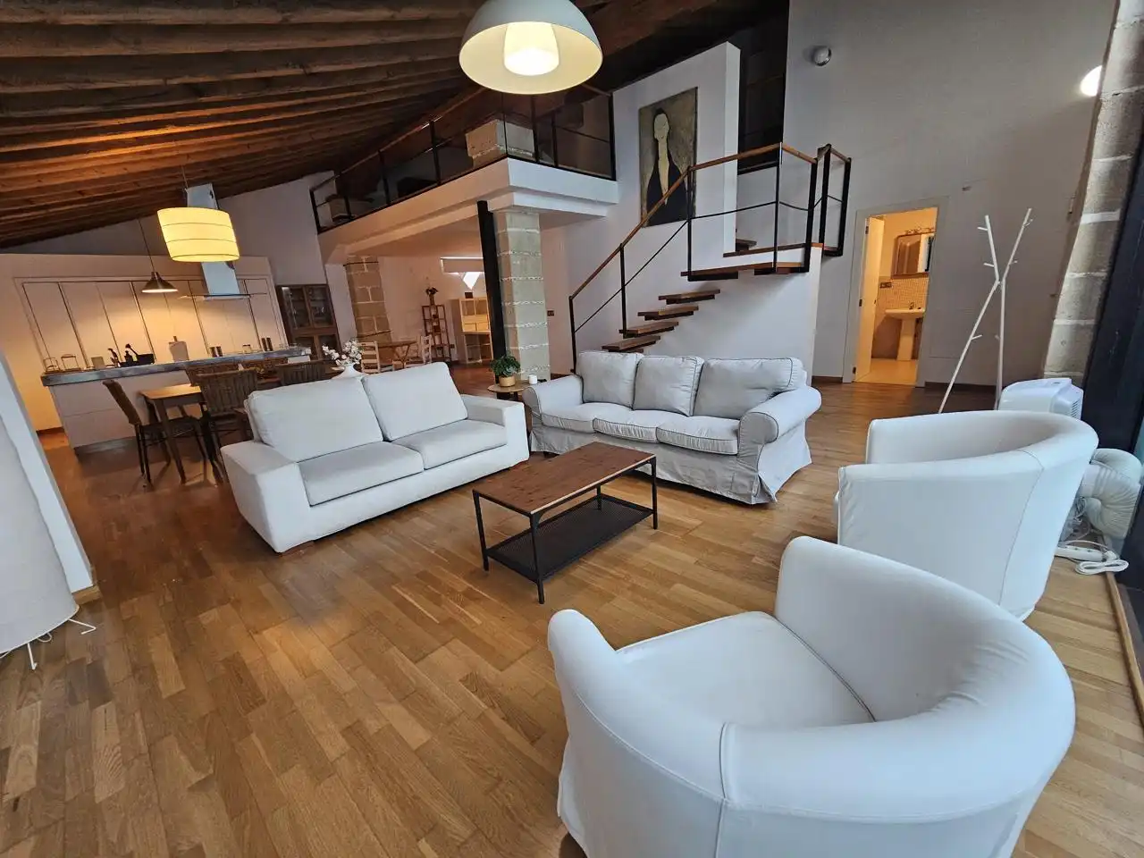 Living room of Duplexes for sale in Jerez de la Frontera  with Parquet flooring and Community pool