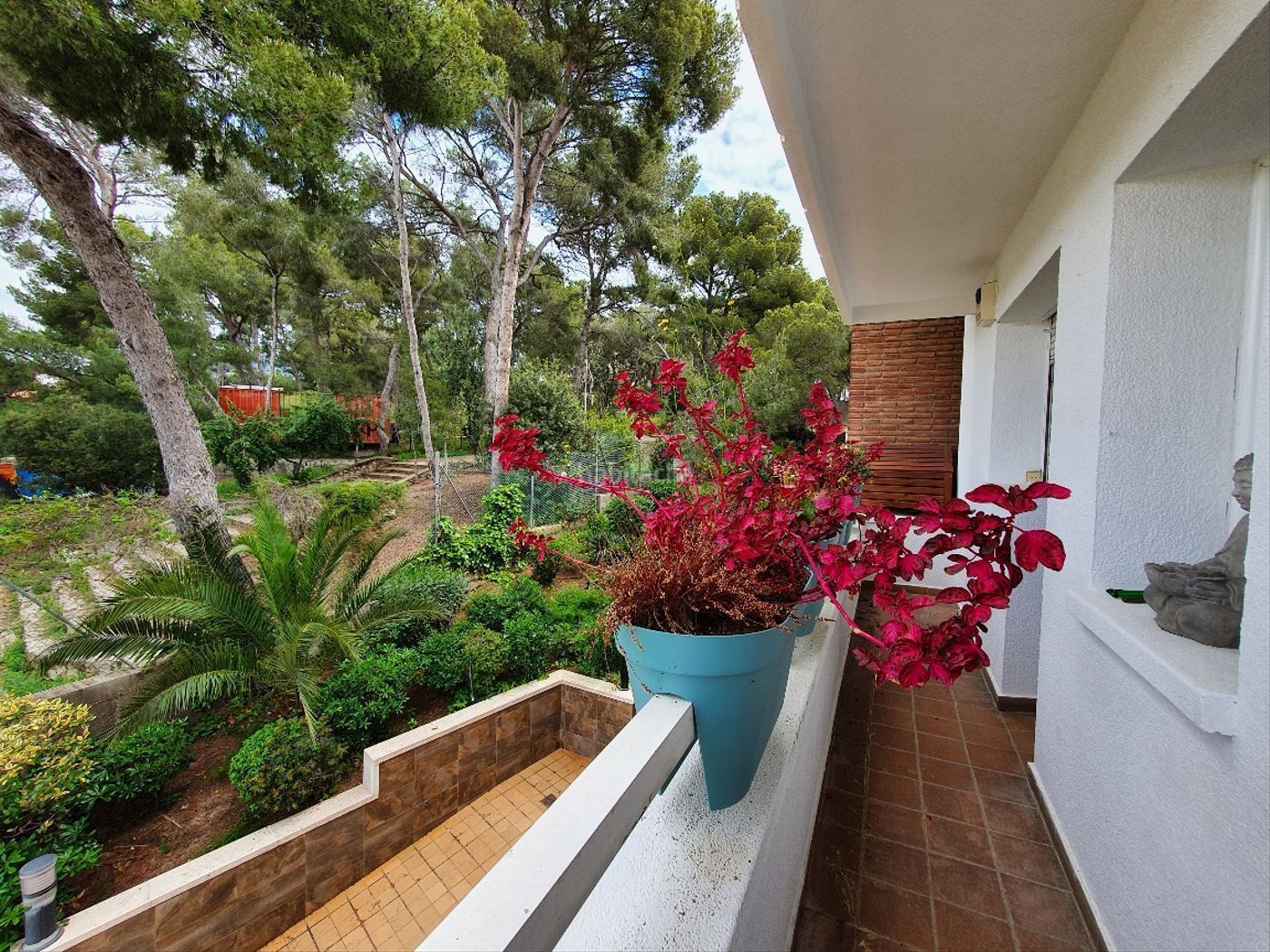 Garden of Flat to rent in El Masnou  with Air Conditioner, Heating and Terrace
