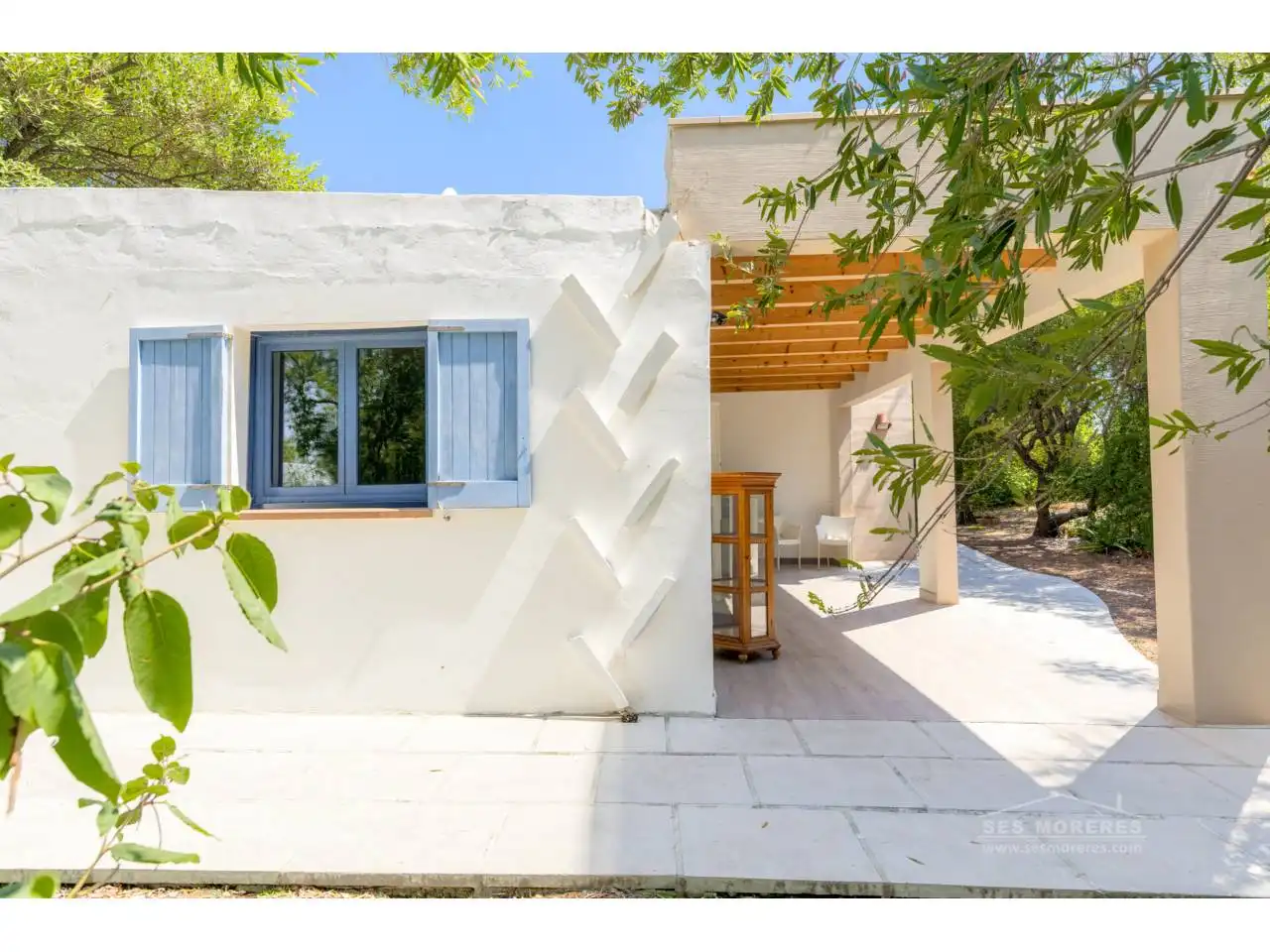 Vista exterior de Finca rústica en venda en Ciutadella de Menorca amb Calefacció, Jardí privat i Terrassa