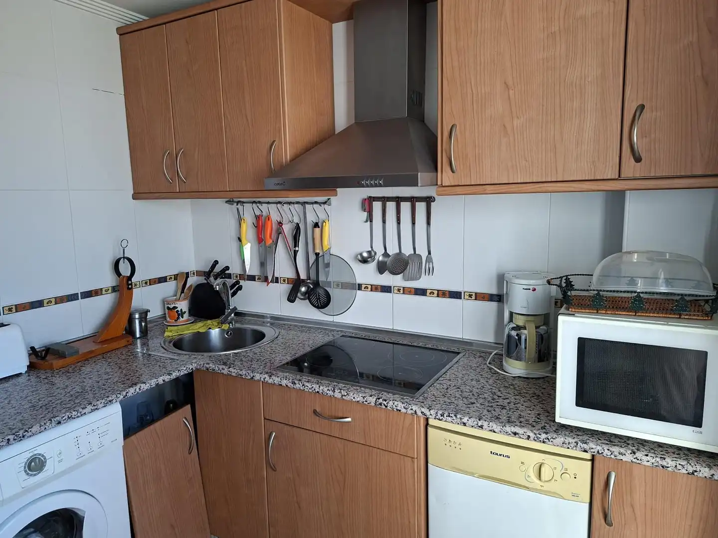 Küche von Wohnung zur Miete in Arapiles mit Heizung, Parkett und Terrasse