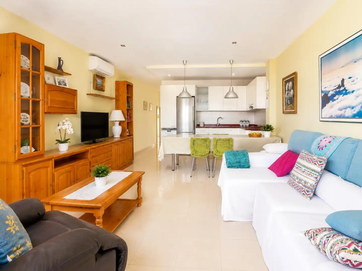 Sala de estar de Piso en venta en Mogán con Aire acondicionado y Terraza