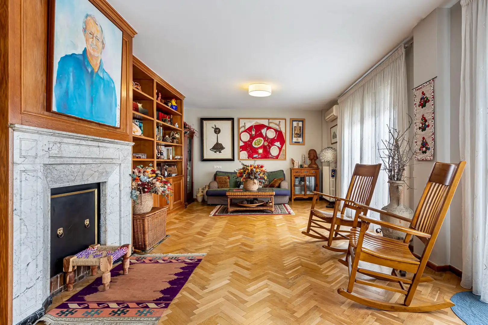 Sala de estar de Ático en venta en Valencia con Aire acondicionado, Calefacción y Terraza