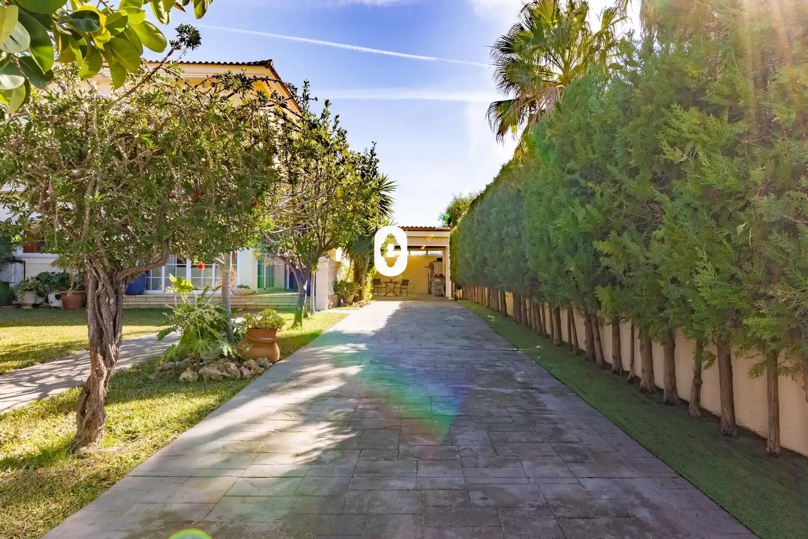 Vista exterior de Casa o xalet en venda en Alcúdia amb Aire condicionat, Jardí privat i Terrassa