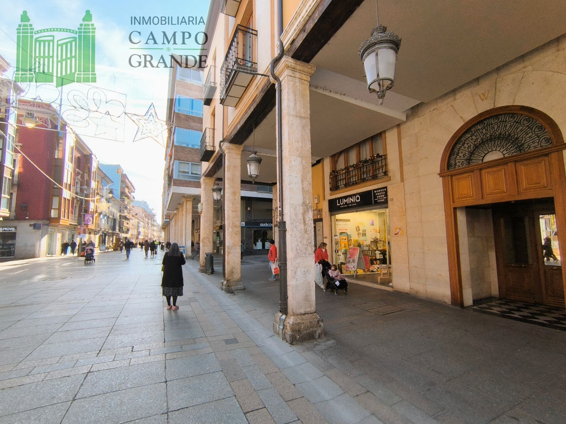 Exterior view of Study for sale in Palencia Capital  with Heating, Parquet flooring and Furnished