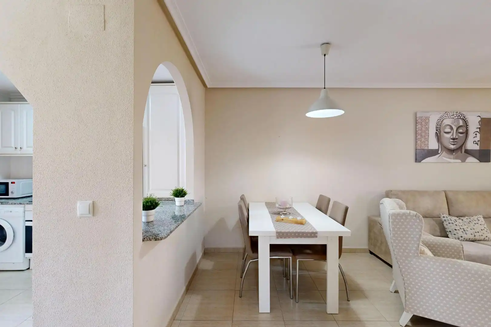 Comedor de Apartamento en venta en Cartagena con Aire acondicionado, Calefacción y Jardín privado