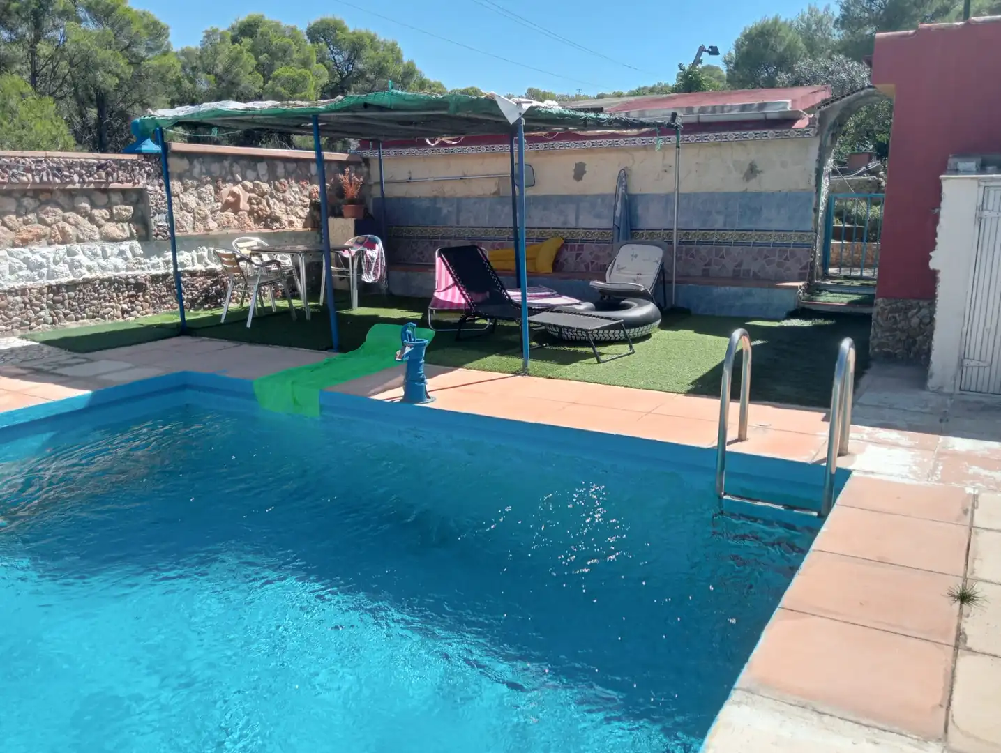 Piscina de Casa o chalet en venta en Albalat dels Tarongers con Jardín privado, Piscina y Amueblado