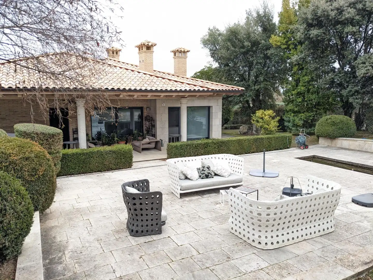 Terraza de Casa o chalet en venta en Ayegui / Aiegi con Aire acondicionado, Jardín privado y Terraza