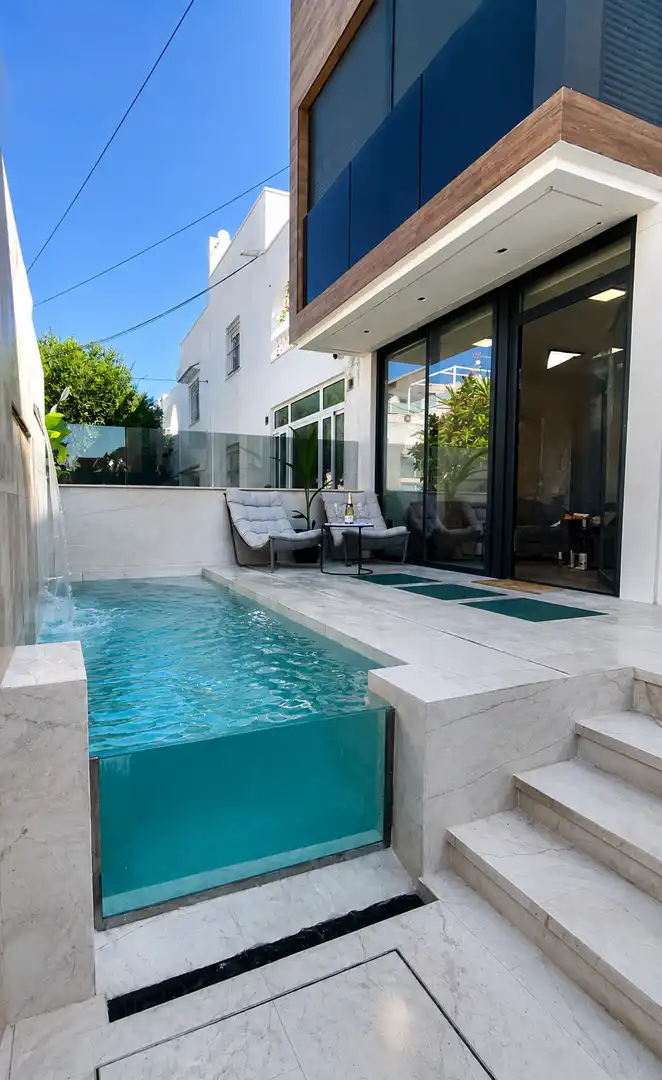Swimming pool of Detached homes for rent in Torrevieja  with Air Conditioner, Heating and Terrace