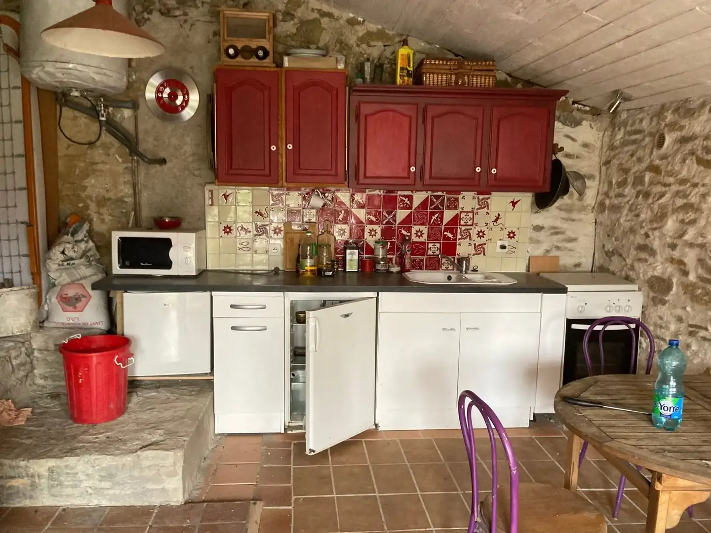 Kitchen of Houses for sale in Bierge  with Heating, Private garden and Storage room
