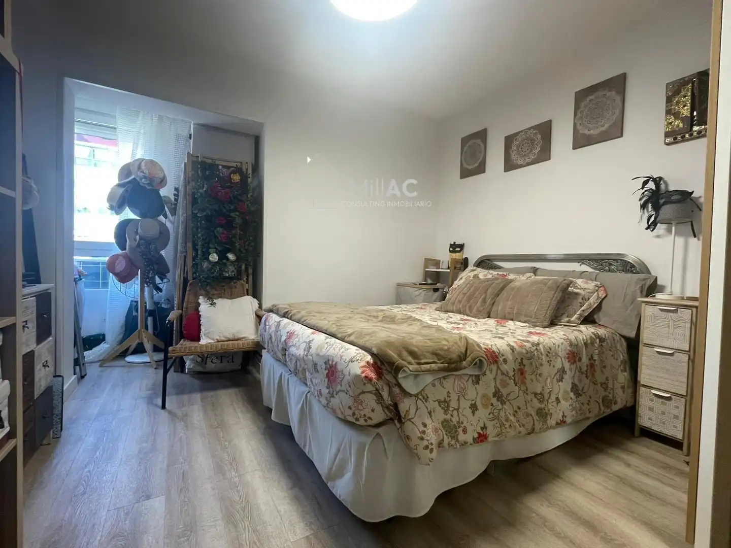Bedroom of Flat for sale in Madrid  with Air Conditioner and Heating