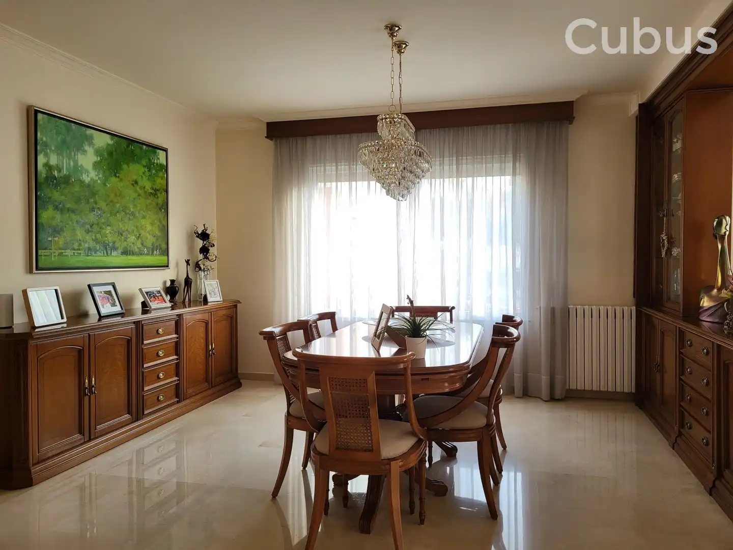 Dining room of Houses for sale in Olot  with Air Conditioner, Heating and Terrace