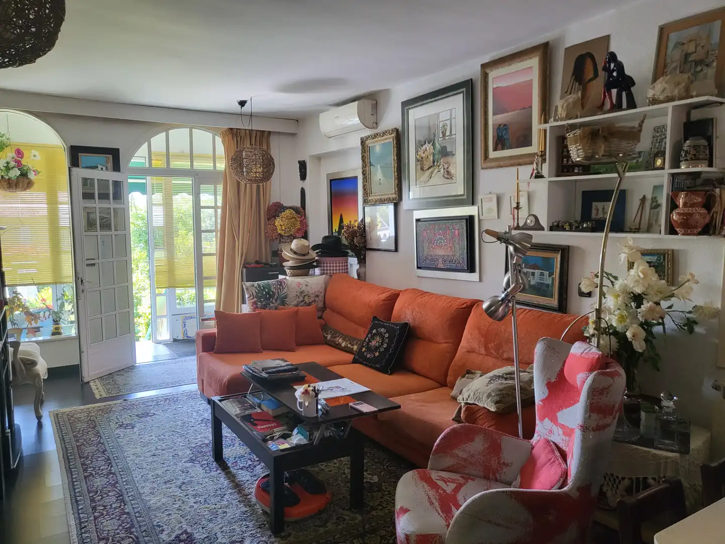 Sala de estar de Casa o chalet en venta en Vigo  con Calefacción, Jardín privado y Terraza