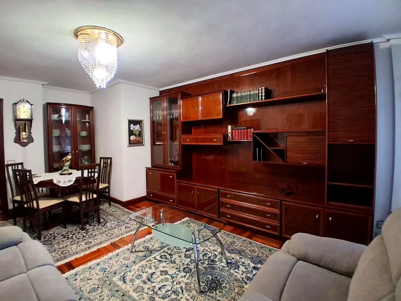Wohnzimmer von Wohnung zum Verkauf in Barakaldo  mit Heizung, Terrasse und Möbliert